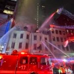 Fire at Jacob Wirth building